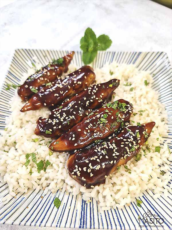 Pollo en salsa teriyaki receta