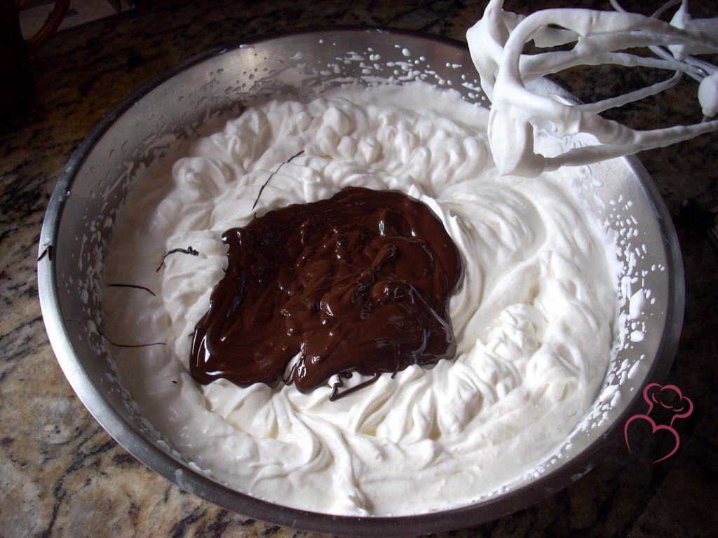 Nata montada (crema de leche) chocolate