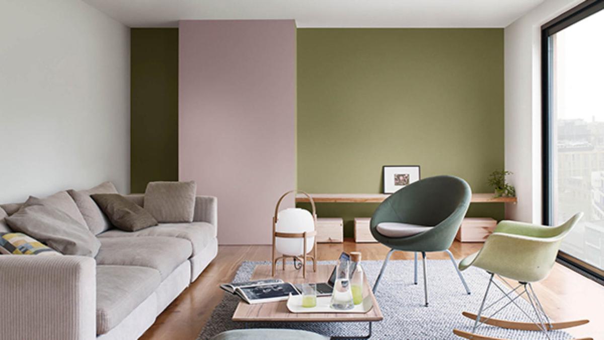 Descubre la tendencia decorativa: paredes bicolor 1