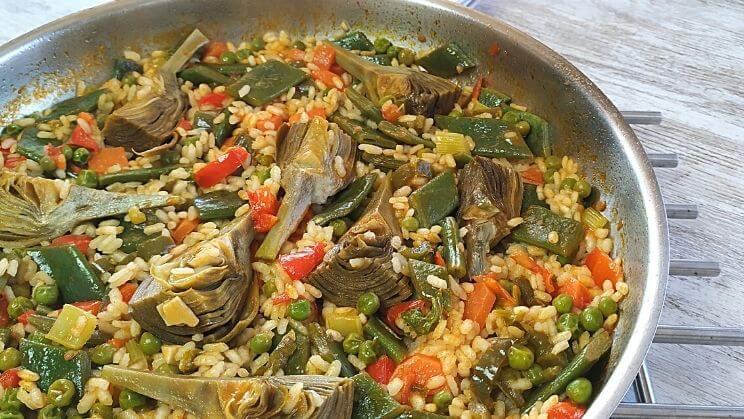 Arroz con verduras
