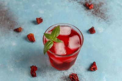 recetas de té frío con hibiscus