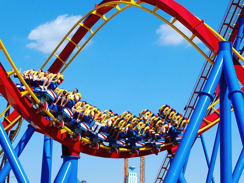 Montaña rusa en España