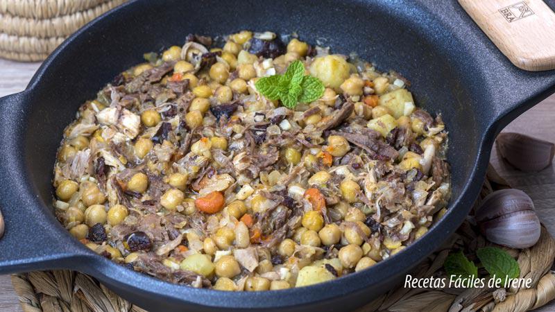 ropa vieja receta de aprovechamiento con los restos del cocido