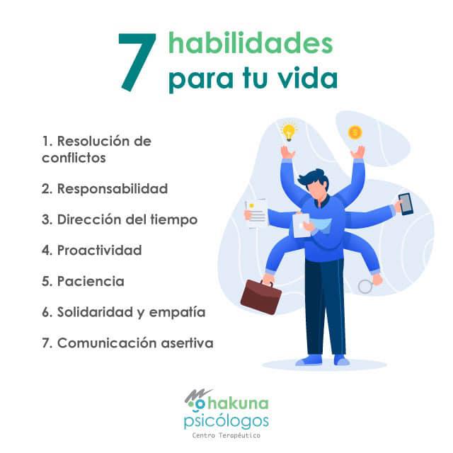 7 habilidades para tu vida