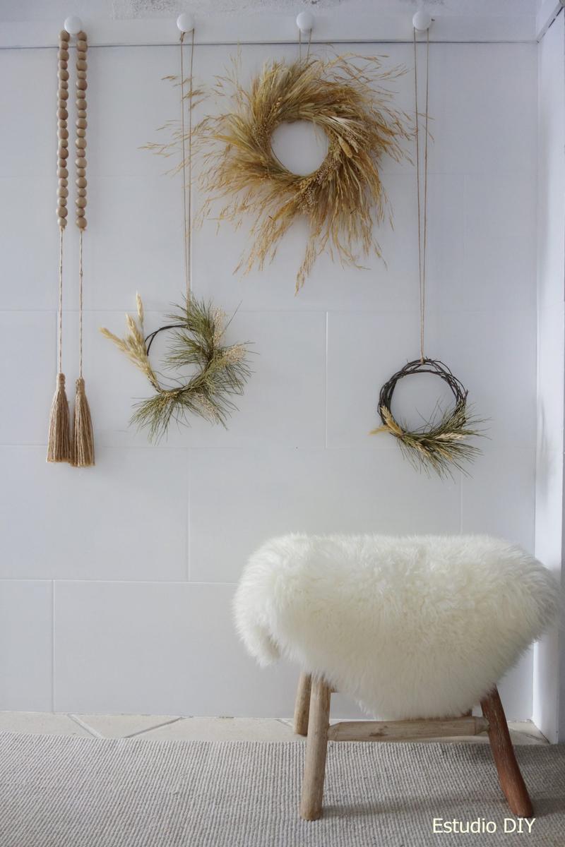 DIY cómo hacer una corona de flores