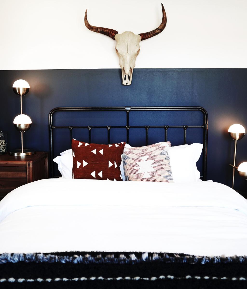 Un toque de color azul para el dormitorio este 2022 4