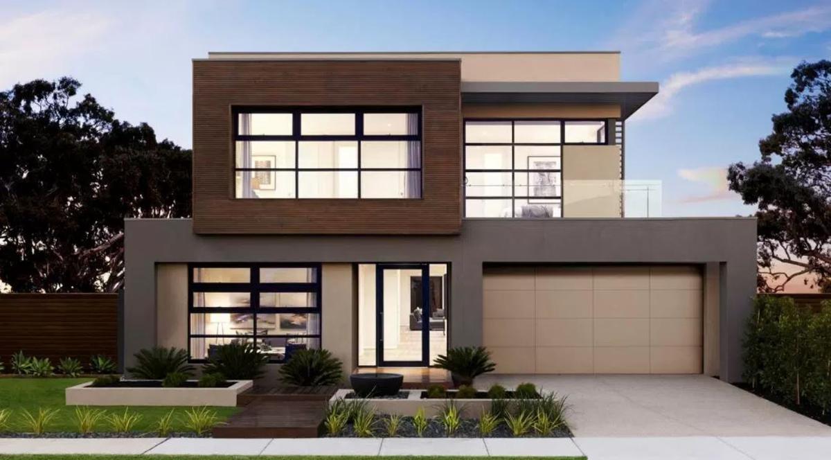 Fachadas de casas pintadas