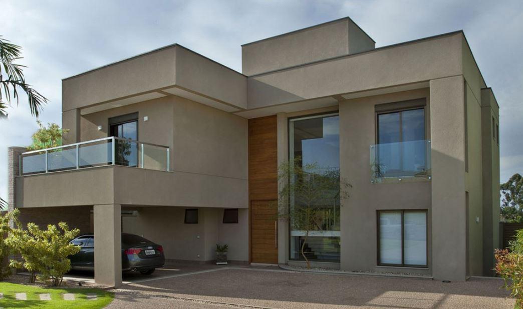 Fachadas de casas pintadas