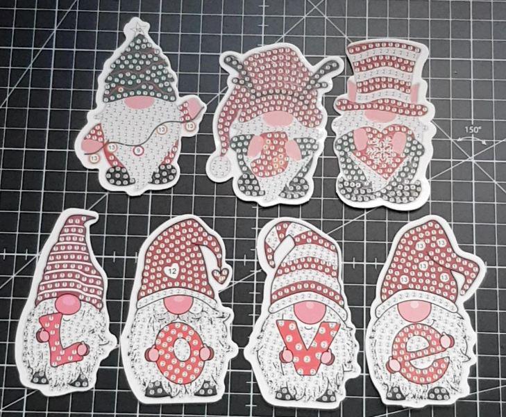 Adornos navidad con diamantes