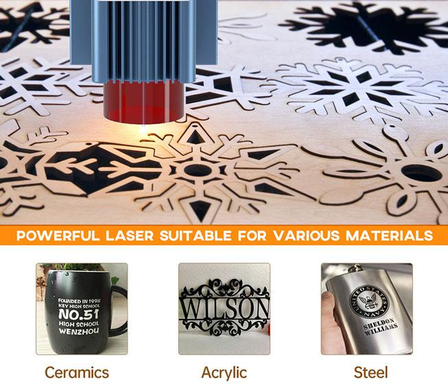 Sculpfun S9 - cortado