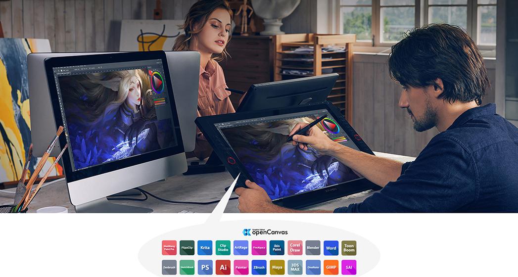 XP-PEN Artist 24 Pro - Software