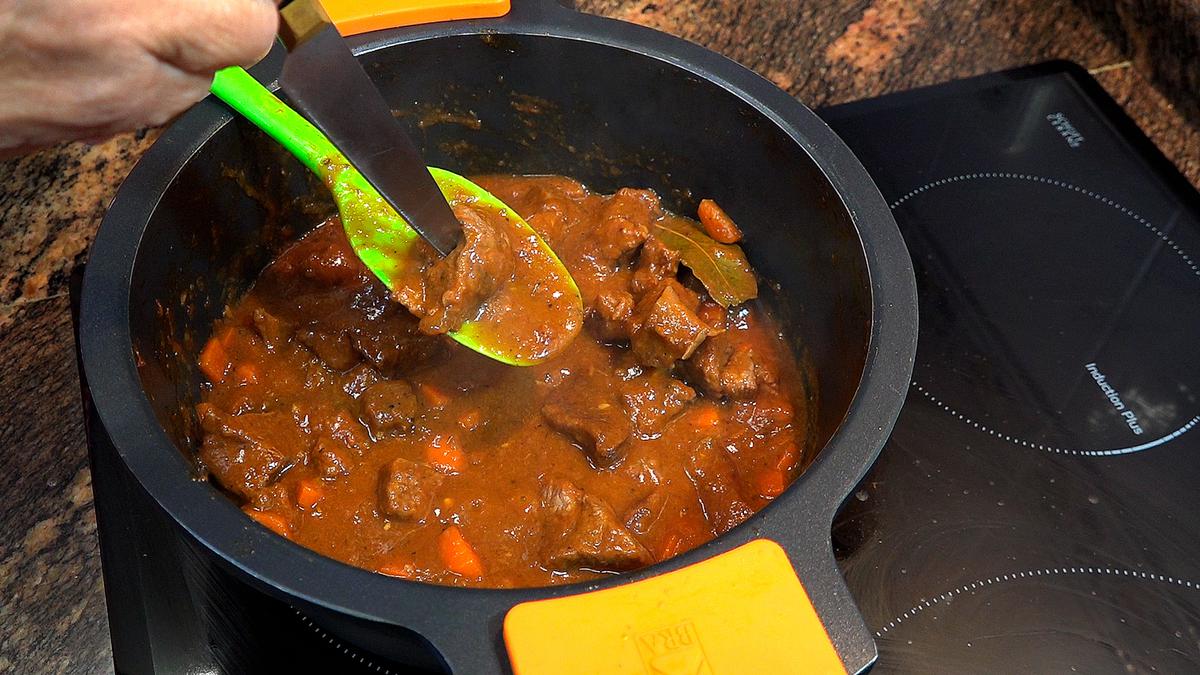 CARNE DE TERNERA (RES) EN SALSA, RECETA TRADICIONAL - Loli Domínguez - Foto 10