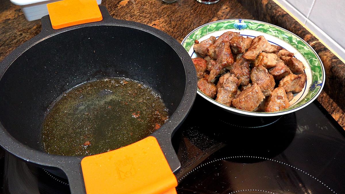 CARNE DE TERNERA (RES) EN SALSA, RECETA TRADICIONAL - Loli Domínguez - Foto 4