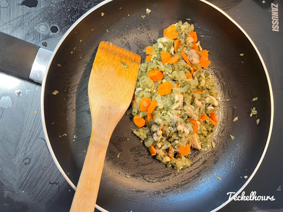 Bocaditos de calabacín con salmón