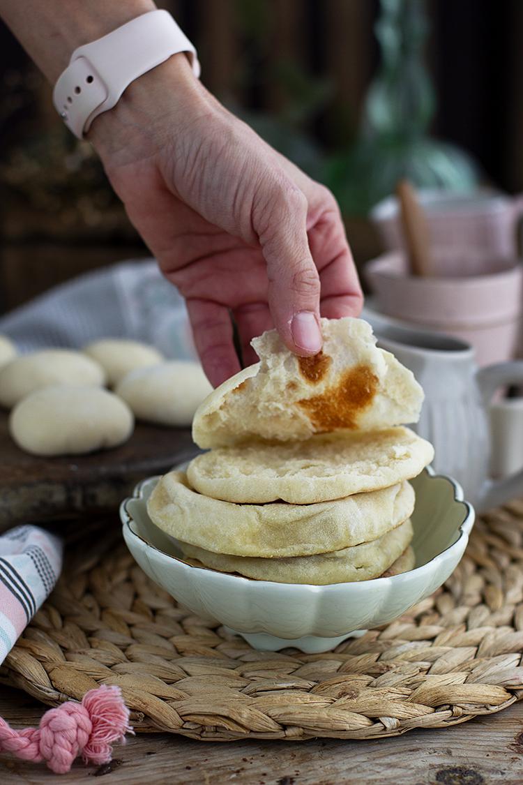 Pan de Pita Receta Fácil para hacer en casa, con pocos ingredientes