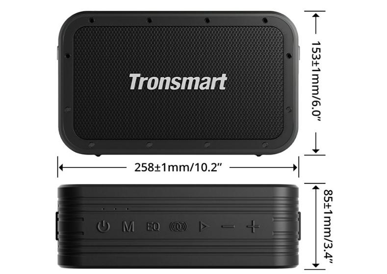 Tronsmart Force Max - Medidas