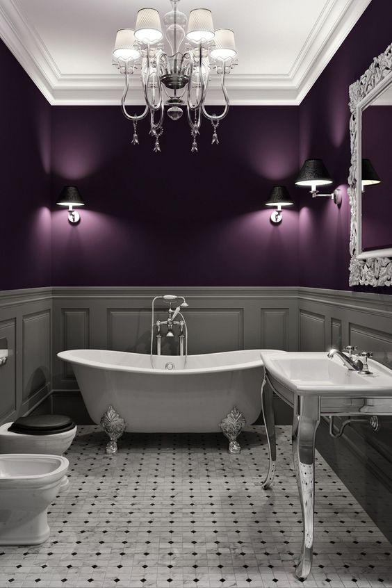 Ideas para decorar con morado