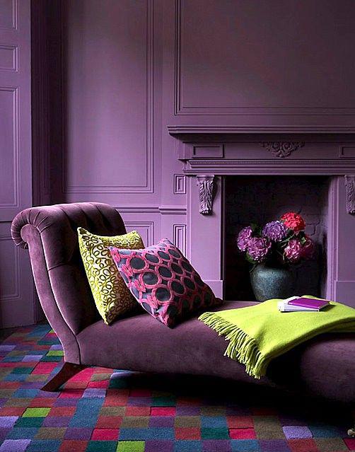 Ideas para decorar con morado
