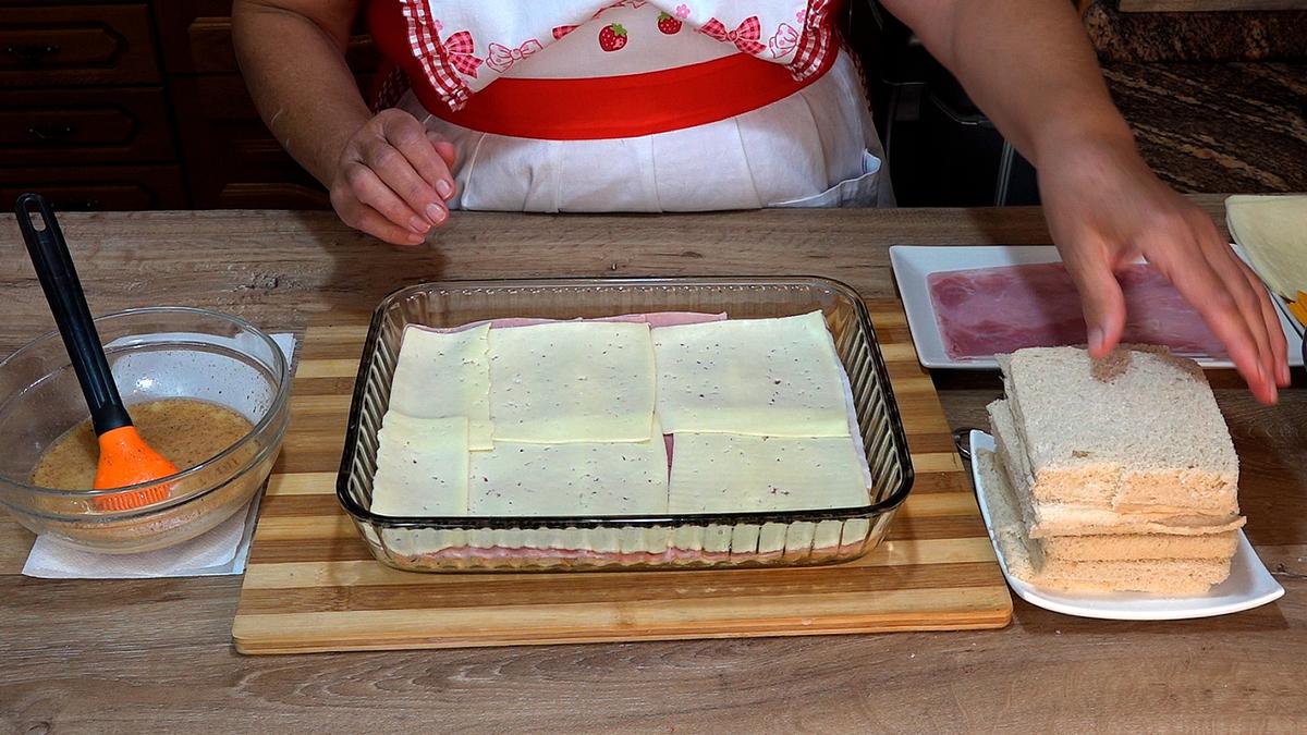 PASTEL SALADO CON POLLO, JAMÓN Y QUESO, RECETA FÁCIL - Loli Domínguez - Foto 9
