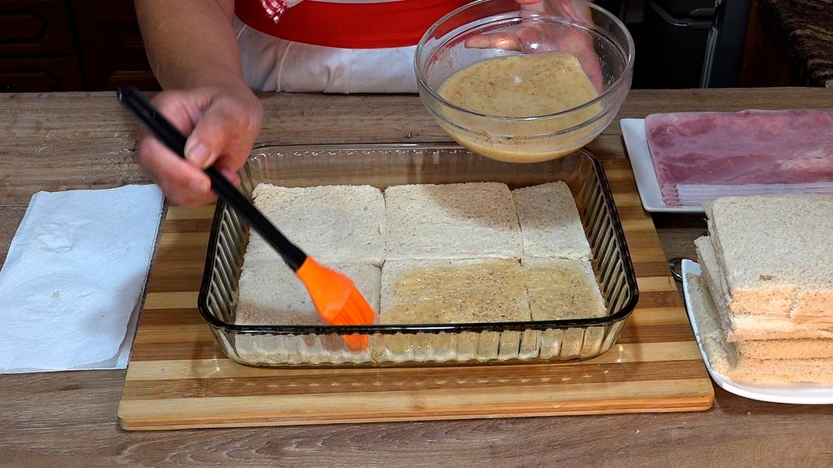 PASTEL SALADO CON POLLO, JAMÓN Y QUESO, RECETA FÁCIL - Loli Domínguez - Foto 8