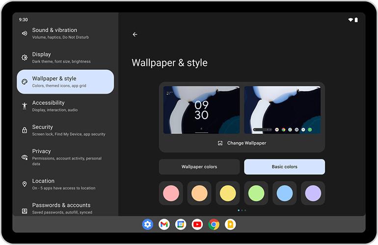 Android 12L - Novedades