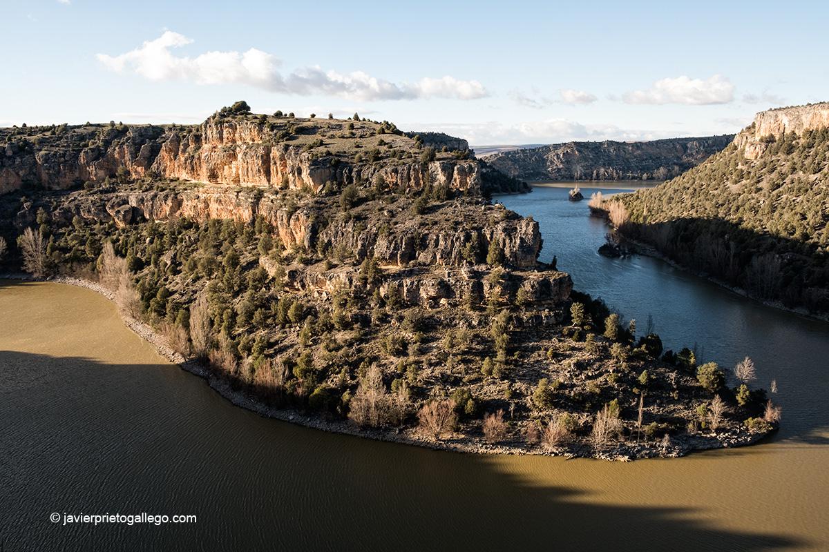 Hoces del río Duratón en torno a la ermita de San Frutos. El Parque Natural de las Hoces del río Duratón. Segovia. Castilla y León. España © Javier Prieto Gallego