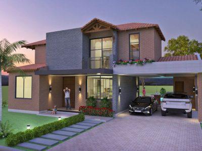 Diseños de casas campestres modernas