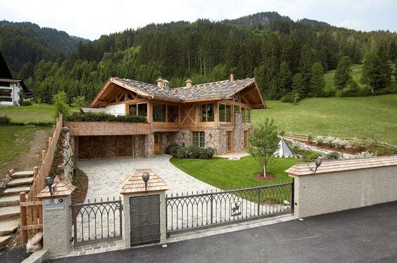 Fachadas de casas estilo campestre