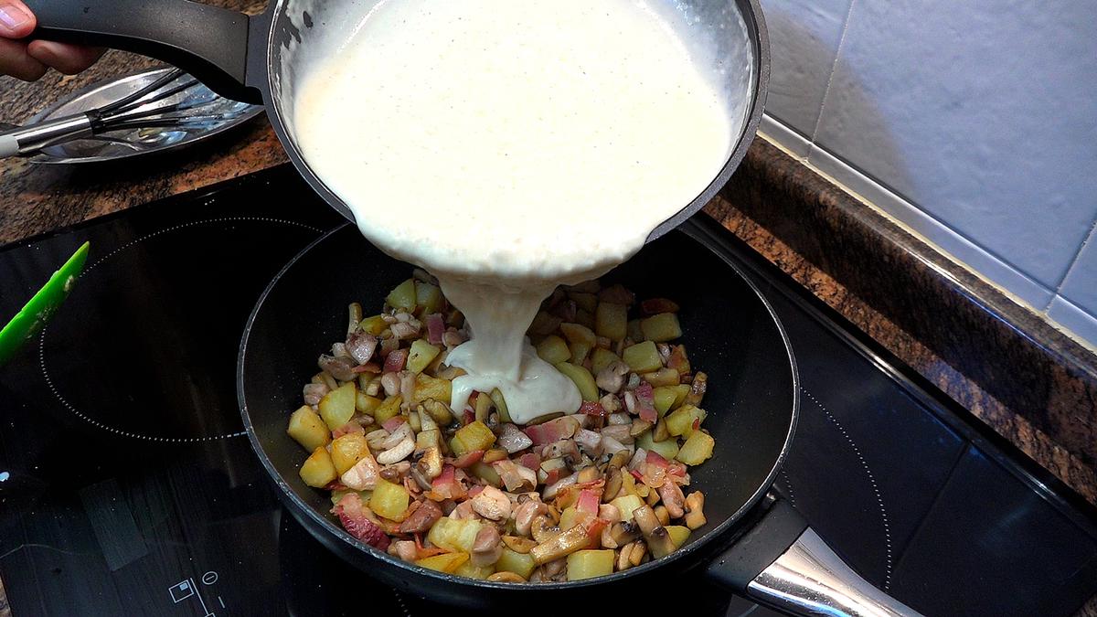 PATATAS O PAPAS CON POLLO CREMOSAS, RECETA FÁCIL - Loli Domínguez - Foto 13