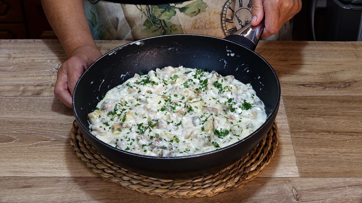 PATATAS O PAPAS CON POLLO CREMOSAS, RECETA FÁCIL - Loli Domínguez - Foto 14
