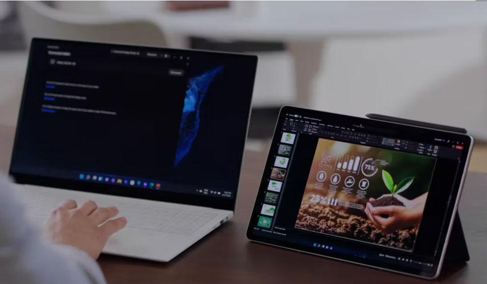 Galaxy Book2 Pro - Segunda pantalla