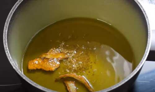 aromatizar el aceite