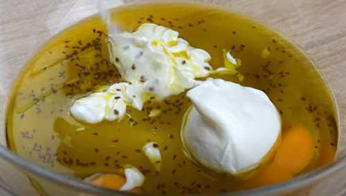 ingredientes para la masa de roscos de yogur