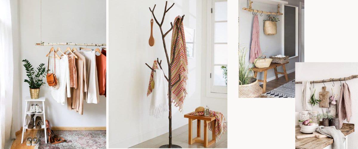 Crea percheros y colgadores