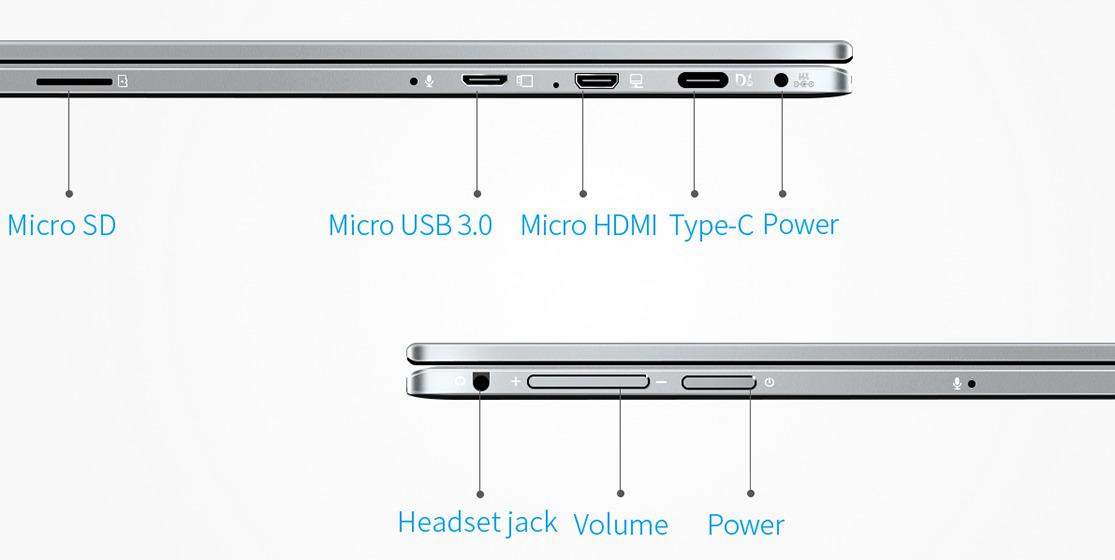 BMAX Y11 Plus - Conectividad