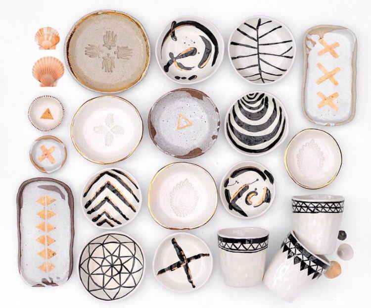 Ideas para decorar objetos de cerámica