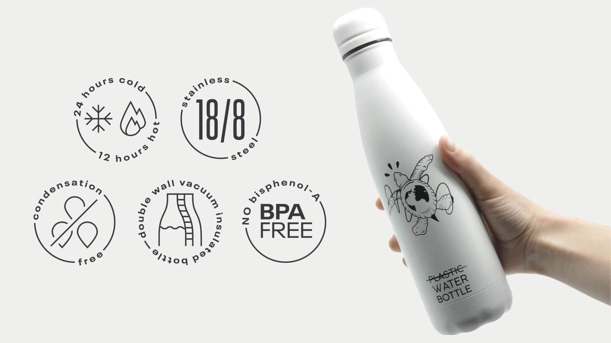 botella acero inoxidable