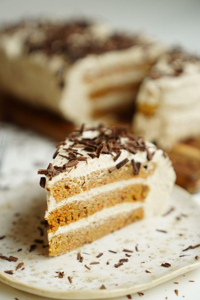 Carrot cake de caramelo