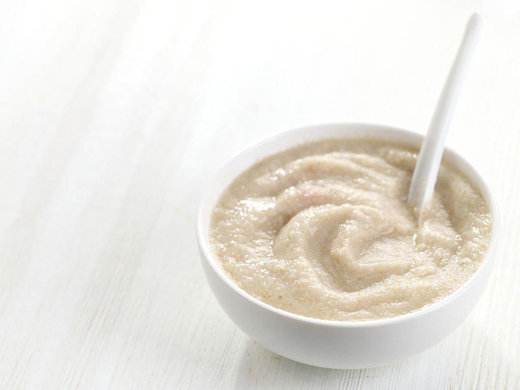 Puré de garbanzos para bebés