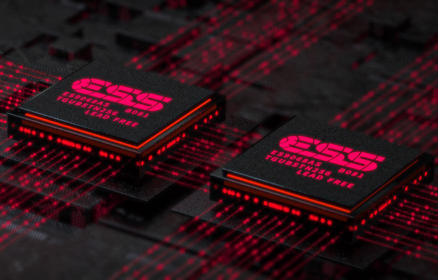 doble chip DAC ESS9068A