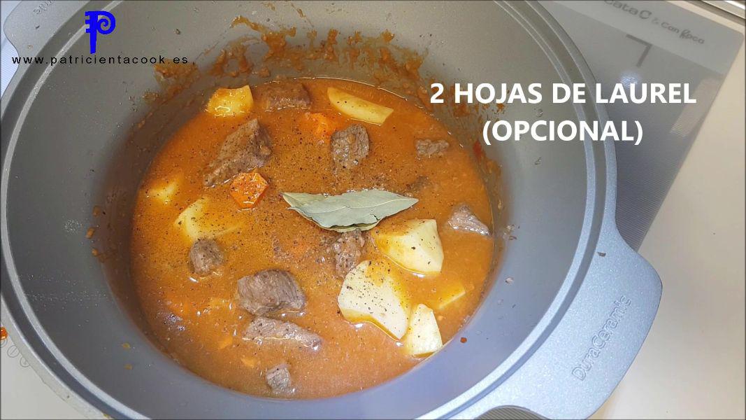 Guiso de ternera en olla de cocción lenta Patricienta Cook