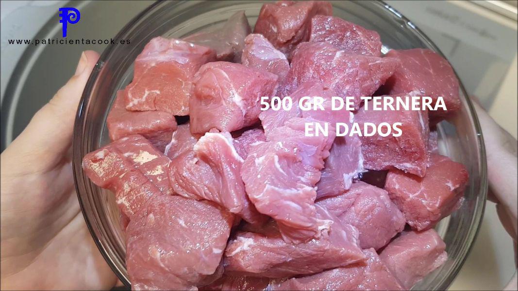 Guiso de ternera en olla de cocción lenta Patricienta Cook