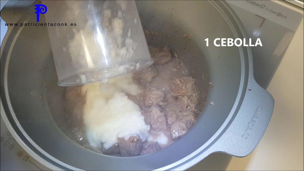 Guiso de ternera en olla de cocción lenta Patricienta Cook