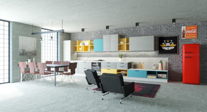 Cómo elegir los frentes de los armarios de la cocina 7