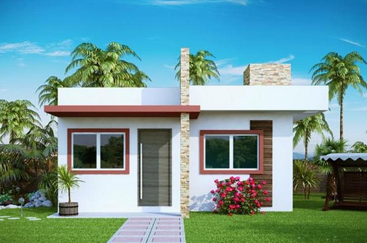 Fachadas de casas sencillas