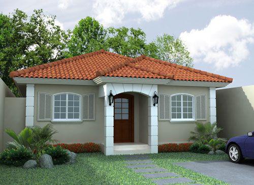 Diseños de casas con tejas