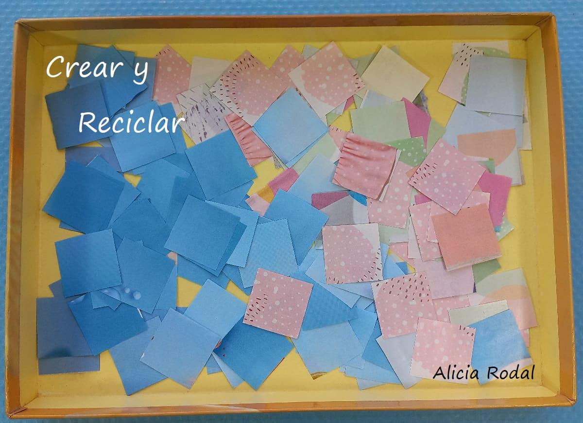 Cómo decorar cajas de cartón para hacer organizadores muy divertidos y creativos con falso Patchwork