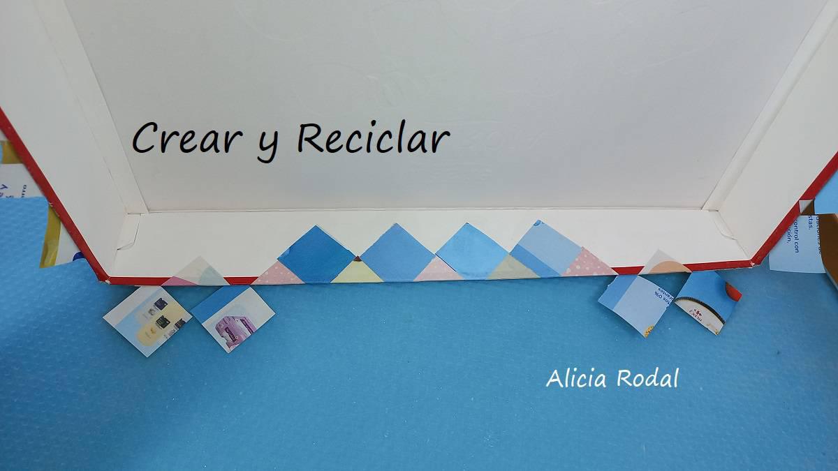 Cómo decorar cajas de cartón para hacer organizadores muy divertidos y creativos con falso Patchwork