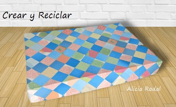 Cómo decorar cajas de cartón para hacer organizadores muy divertidos y creativos con falso Patchwork