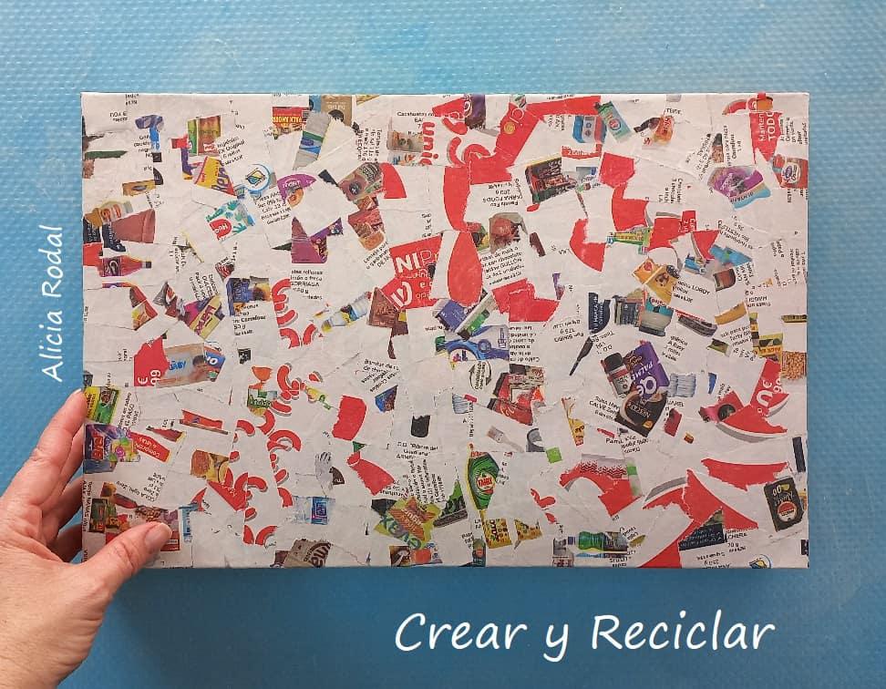 Cómo decorar cajas de cartón para hacer organizadores muy divertidos y creativos con falso Patchwork